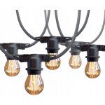 Kobi Zahradní girlanda řetěz 20x E27 pro LED 20m – Hledejceny.cz