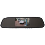 LCD monitor 4,3" na zrcátko s microSD/USB/FM modulátor/Bluetooth | Zboží Auto
