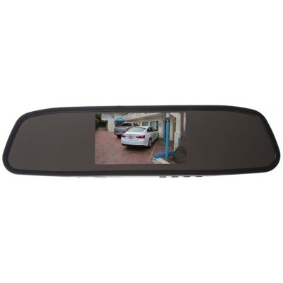 LCD monitor 4,3" na zrcátko s microSD/USB/FM modulátor/Bluetooth | Zboží Auto