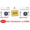 Klimatizace AUX J-SMART 3,5 kW 2 ks