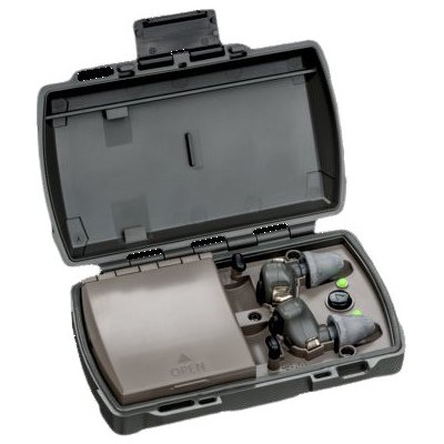 3M PELTOR TEP-300 EU GE elektronické taktické zátky do uší, nabíjení v krabičce, šedé – Zboží Mobilmania