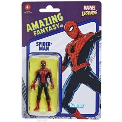 Hasbro Marvel Legends Retro Collection 2022 Spider-Man 10 cm – Zboží Mobilmania