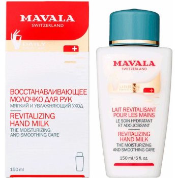 Mavala Revitalising Hand Milk zjemňující péče pro poškozené a rozpraskané ruce 150 ml