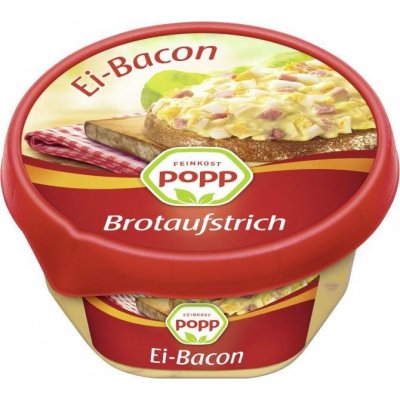 Popp Brotaufstrich Ei-Bacon 150g – Zboží Mobilmania