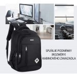 Platinium batoh s USB portem BSP25 16" černý – Zboží Živě