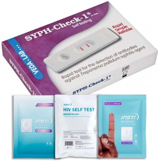 INSTi HIV Self test + Veda Lab Syphcheck od 1 110 Kč Heureka.cz