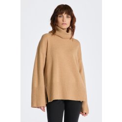 Gant D1. LOUNGE ROLLNECK SWEATER hnědá