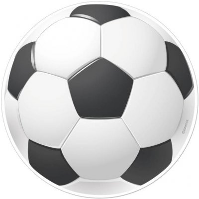 Dortisimo Dekora jedlý papír Fotbalový míč 2 – Zboží Mobilmania