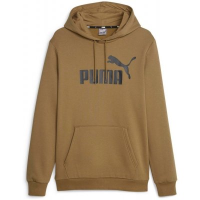 Puma ESS BIG LOGO HOODIE hnědá 586687-93