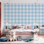 Tapeta SABLIO Čtvercový vzor, rozměry 125x75 cm – Zboží Dáma