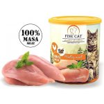 FINE CAT FoN pro kočky DRŮBEŽÍ 100% MASA 0,8 kg – Zboží Mobilmania