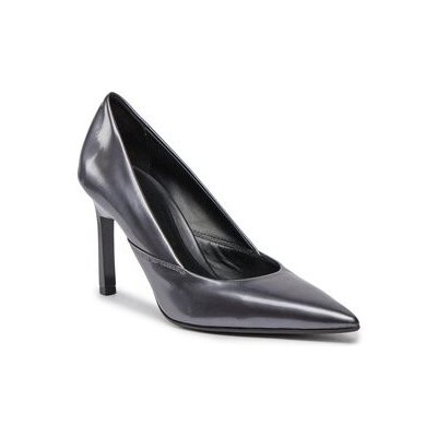 Calvin Klein Geo Stiletto Pump 90 HW0HW01761 Ck Black BEH