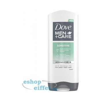 Dove Men+ Care Sensitive sprchový gel 400 ml