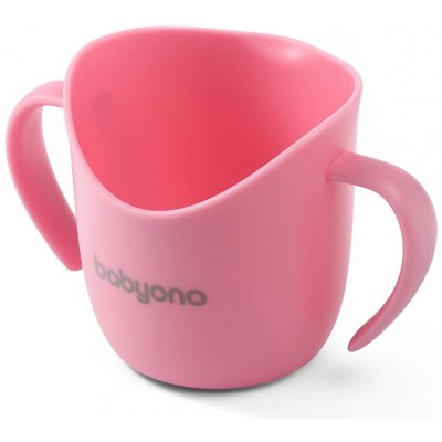 BabyOno Ergonomický hrnek s oušky 120 ml béžová – Hledejceny.cz