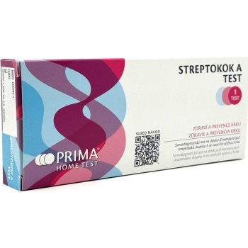 Prima Home Streptokok A domácí test 1 ks