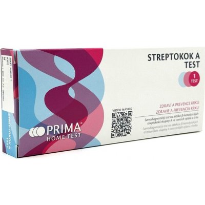 Prima Home Streptokok A domácí test 1 ks – Zbozi.Blesk.cz