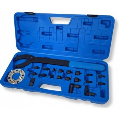 KB GLOGAL KB01220 Přípravek na řemenice a rozvodová kola, s adaptéry, pro motory VAG – Zboží Mobilmania