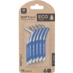 SOFTdent Mezizubní kartáček ECO zahnutý 0,6 mm 10 ks – Sleviste.cz