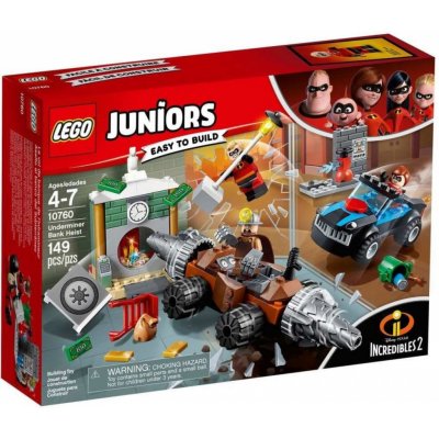 LEGO® Juniors 10760 Bankovní loupež Podkopávače
