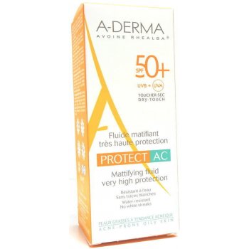 A-Derma Protect AC zmatňující fluid SPF50+ 40 ml