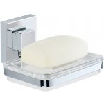 WENKO Mýdlenka BEZ VRTÁNÍ VacuumLoc QUADRO průhledná 7x12x12 cm – Zboží Dáma