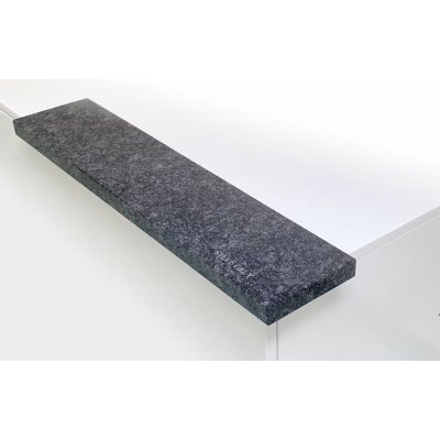 TONE OF STONE Vnitřní parapet z přírodního kamene - Žula Steel Grey - kartáčovaný, 500x200x30 mm