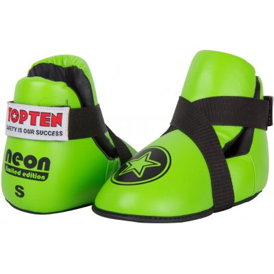 Top Ten Chrániče nohou Fight neon. zelená – Zboží Dáma
