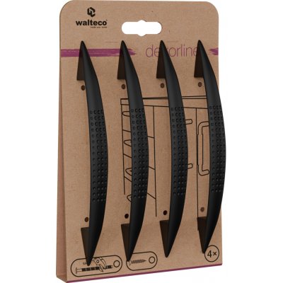 Walteco Jamo 128 mm matná černá 4 ks 7716 – Hledejceny.cz