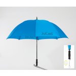 JuCad Telescopic Umbrella modrá – Zboží Dáma