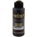 Akrylová barva Cadence Premium černá / 120 ml – Zboží Mobilmania