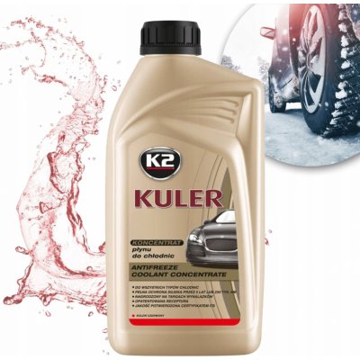 K2 KULER koncentrát ČERVENÁ 1 l | Zboží Auto