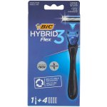 Bic Flex 3 Hybrid + břity 4 ks – Hledejceny.cz