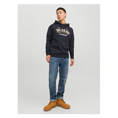 Jack&Jones Mikina 12233597 Tmavomodrá Standard Fit