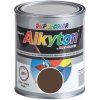 Barvy na kov Alkyton hladký lesklý RAL 8011 oříšková hnědá 750ml
