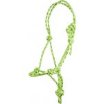 HKM Western Set provazové ohlávky s vodítkem Reflective neon yellow – Zboží Dáma