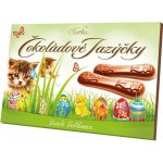 Carla Čokoládové jazýčky mléčné velikonoce 100 g – Hledejceny.cz