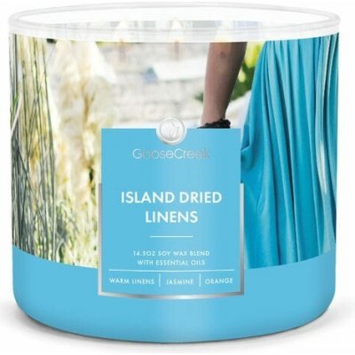 Goose Creek Candle ISLAND DRIED LINENS 411 g – Zboží Mobilmania