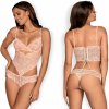 Dámské erotické body Něžné body Alluria teddy pink