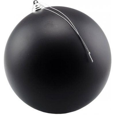 DECOLED Plastová koule prům. 20 cm černá matná – Zboží Dáma