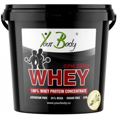 YOURBODY WHEY PROTEIN ZERO 4000 g – Zbozi.Blesk.cz