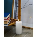 SIRIUS Dobíjecí LED svíčka Sille bílá 7,5 x 15 cm – Hledejceny.cz
