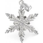Beneto Designový stříbrný přívěsek Vločka AGH681 – Hledejceny.cz