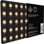Royal Canadian Mint zlatá mince Maple Leaf Maplegram 25 x 1 g – Zboží Dáma