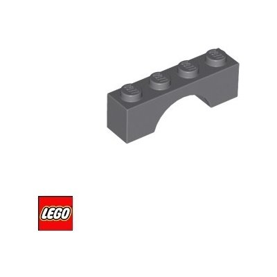 LEGO® 3659 KLENBA 1x4 Tmavě-Šedá – Hledejceny.cz