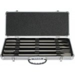 Makita sada sekáčů SDS-Max v Al kufru: 3x špičák 400mm, 2x sekáč plochý 25x400mm, , 5ks – Hledejceny.cz