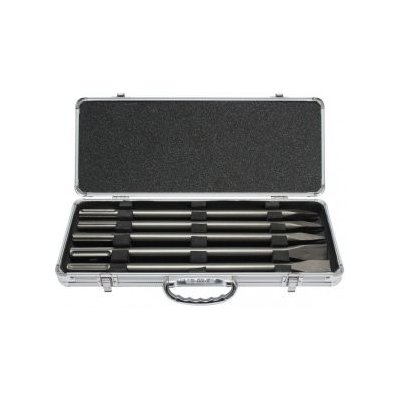 Makita sada sekáčů SDS-Max v Al kufru: 3x špičák 400mm, 2x sekáč plochý 25x400mm, , 5ks – Hledejceny.cz