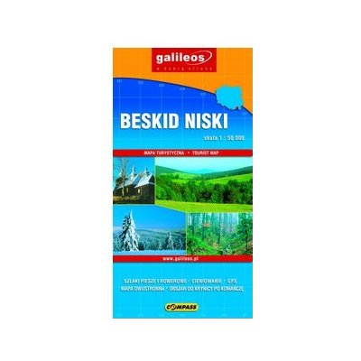 Galileos Beskid Niski/Nízké Beskydy 1:50 000 turistická mapa – Hledejceny.cz