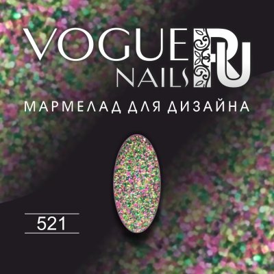 VOGUE NAILS - design Marmeláda 521 5 g – Hledejceny.cz