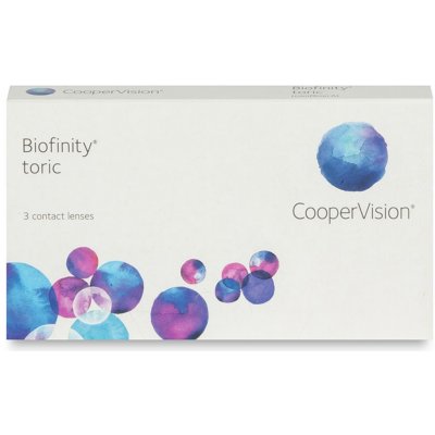 Cooper Vision Biofinity Toric 3 čočky – Hledejceny.cz