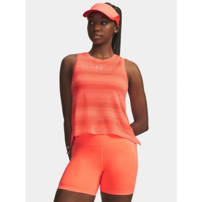 Under Armour Velociti Singlet Electric Tangerine/Reflective – Zboží Dáma